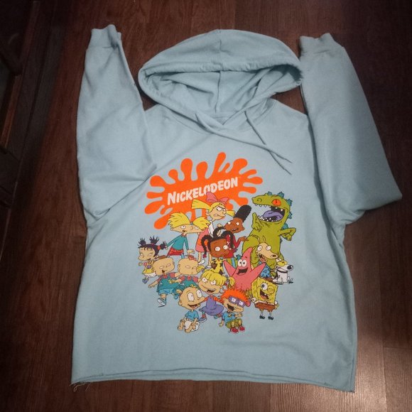Felpa Con Cappuccio Per Bambina Nickelodeon – Manica Lunga – Morbida E Calda - 2